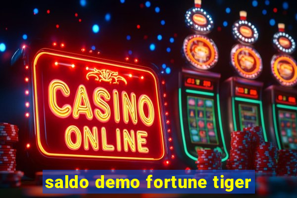 saldo demo fortune tiger